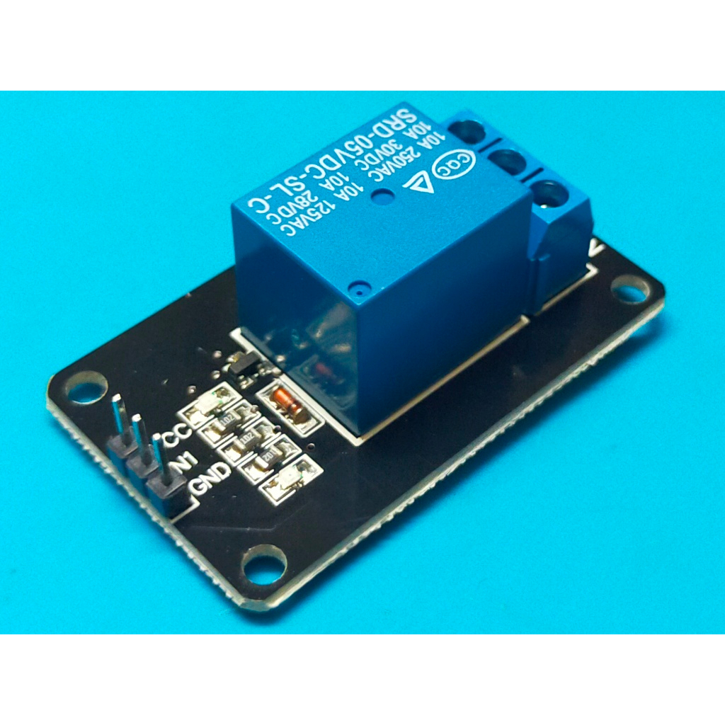 Relay Board 5V 1 Channel Module Black for Arduino Raspberry Pi STM32 Microbit Shopee Malaysia