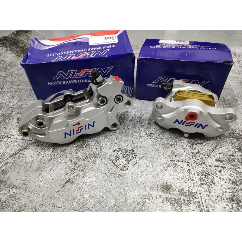 NISSIN Brake Caliper P4 Front 4Pot Rear 2Pot Caliper Full Set PNP