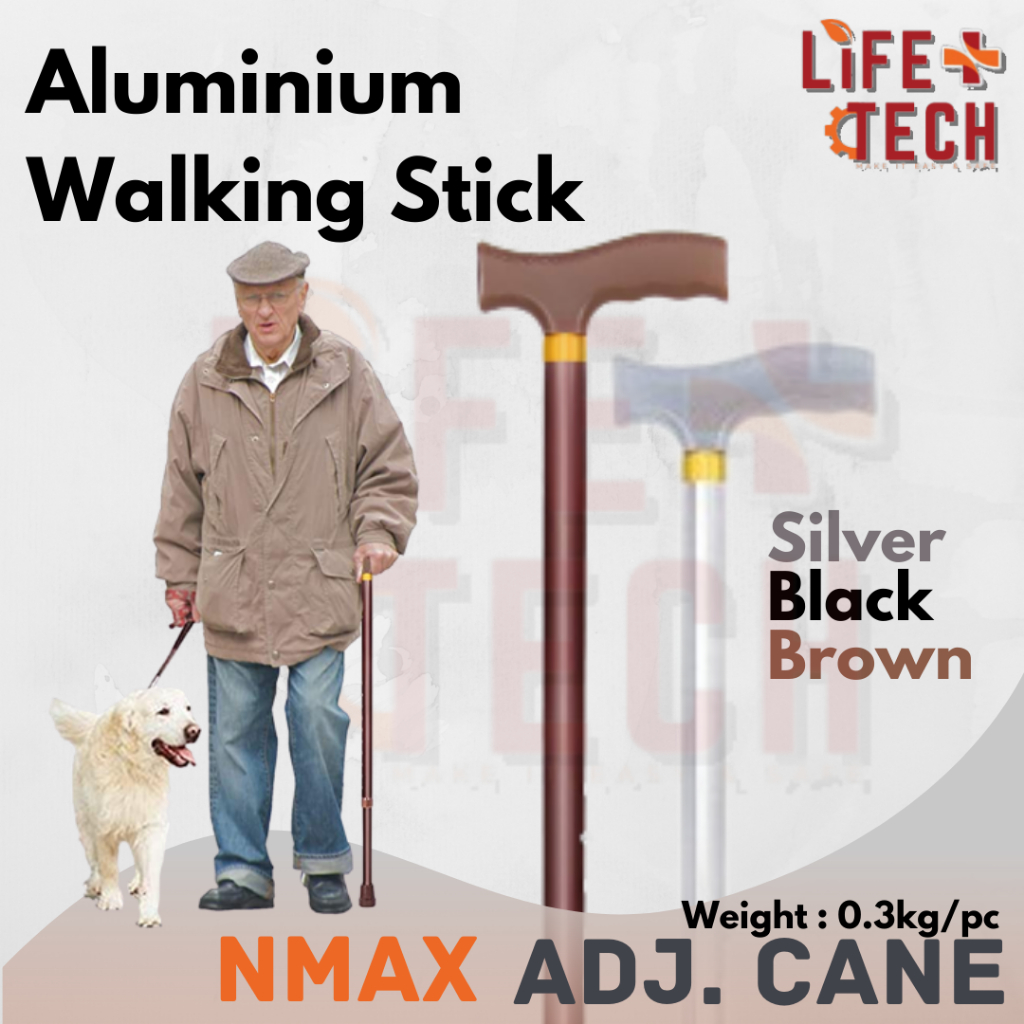 Easy Cane/ Tongkat Teleskopik /伸縮拐杖, Aluminium Adjustable Walking Stick ...