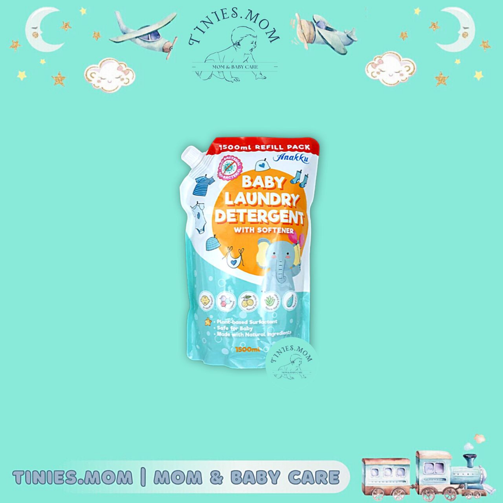 ANAKKU Baby Laundry Liquid Detergent With Softener Pelembut Baju Dan ...