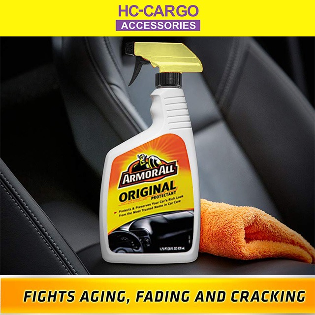 New Armor All Leather and Vinyl Protectant Dashboard Kilat Baru 473ml 16 OZ , Each Shopee Malaysia