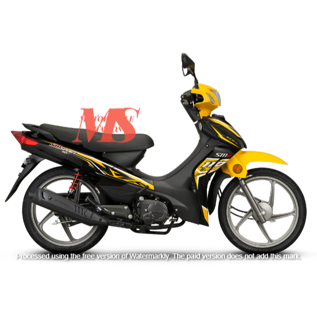 SM SPORT 110E (N2) COVER SET WITH STICKER ORIGINAL KILANG | Shopee Malaysia