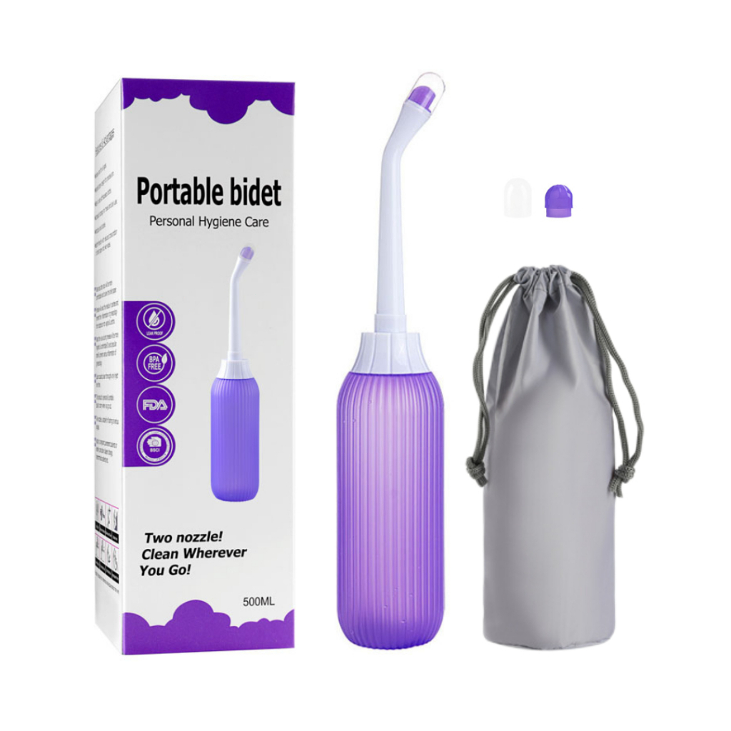500ML Portable Bidet Sprayer Hand Held Spray Bottle Personal Cleaner