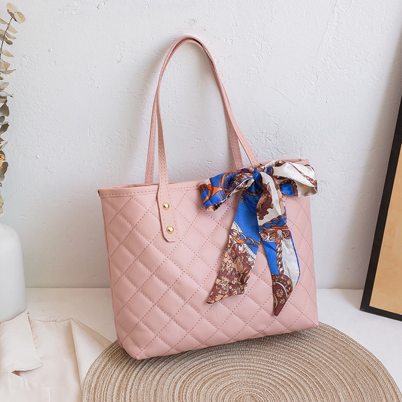 Ladies Handbag with Scarf Travel Dinner Office Tote Bag Shoulder Women Beg Tangan Wanita Perempuan Cantik Murah Hadiah Shopee Malaysia