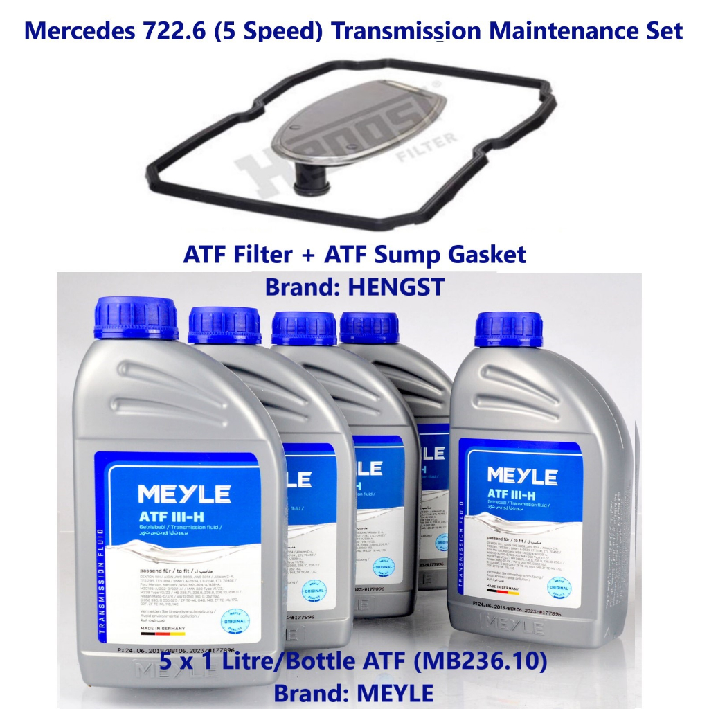 Mercedes W202 W203 C209 W204 W210 W211 W212 C207 R171 with 5 Speed