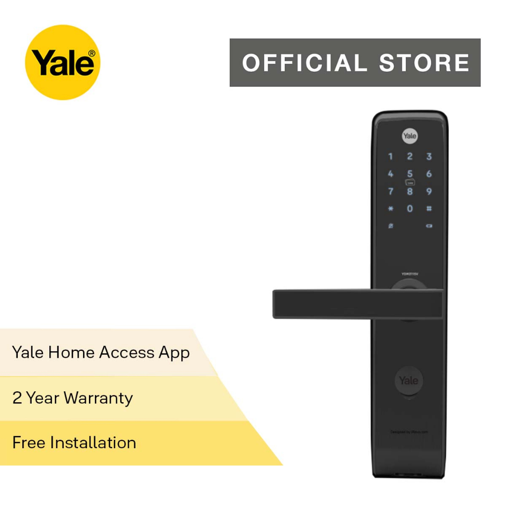 Yale YDM3115V Mortise Smart Door Lock PIN Code/ RFID Keytag