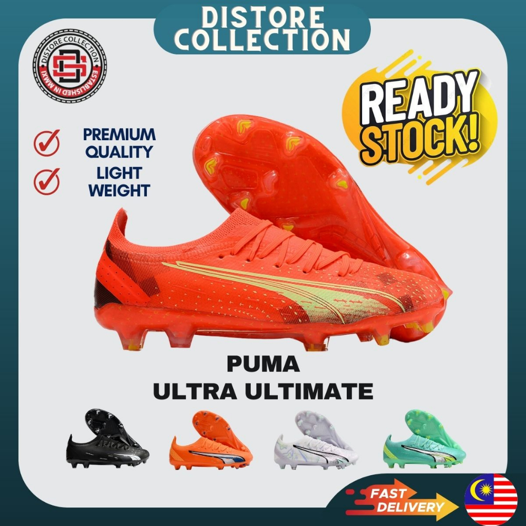 Puma Ultra Ultimate Football Shoes Boot Bola Puma Soccer Shoes Kasut