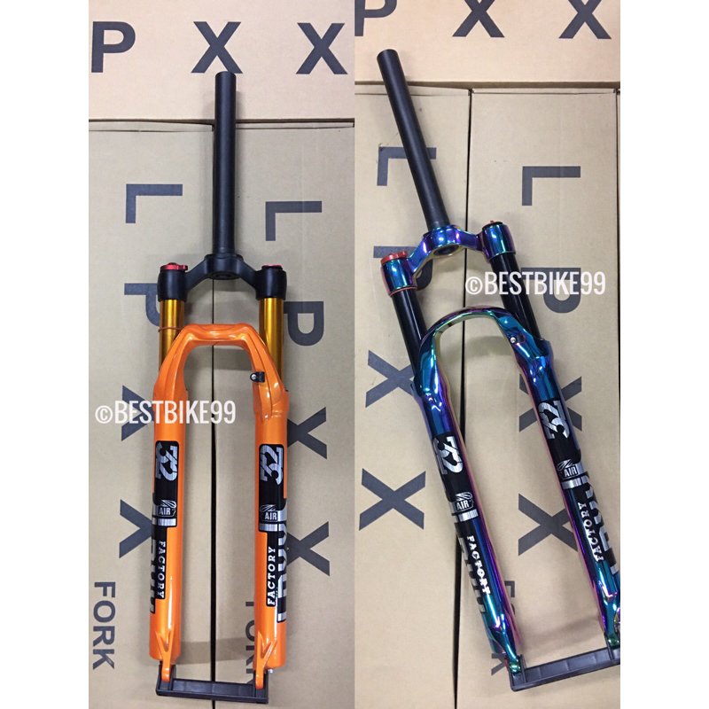 LPXX LP222 LP333 Air Fork 29 MTB Air Fork QR Non Tappered Rebound Adjustable Air Suspension Fork Shopee Malaysia