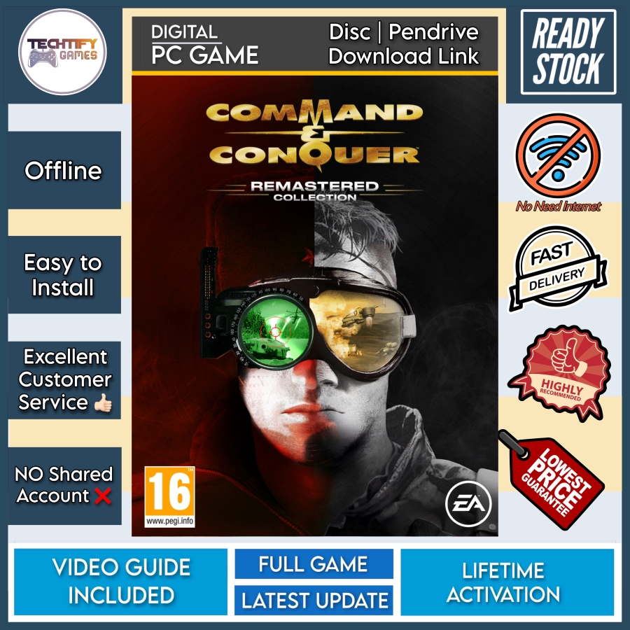 [PC Game] Command and Conquer Remastered Collection - Offline [Disc ...