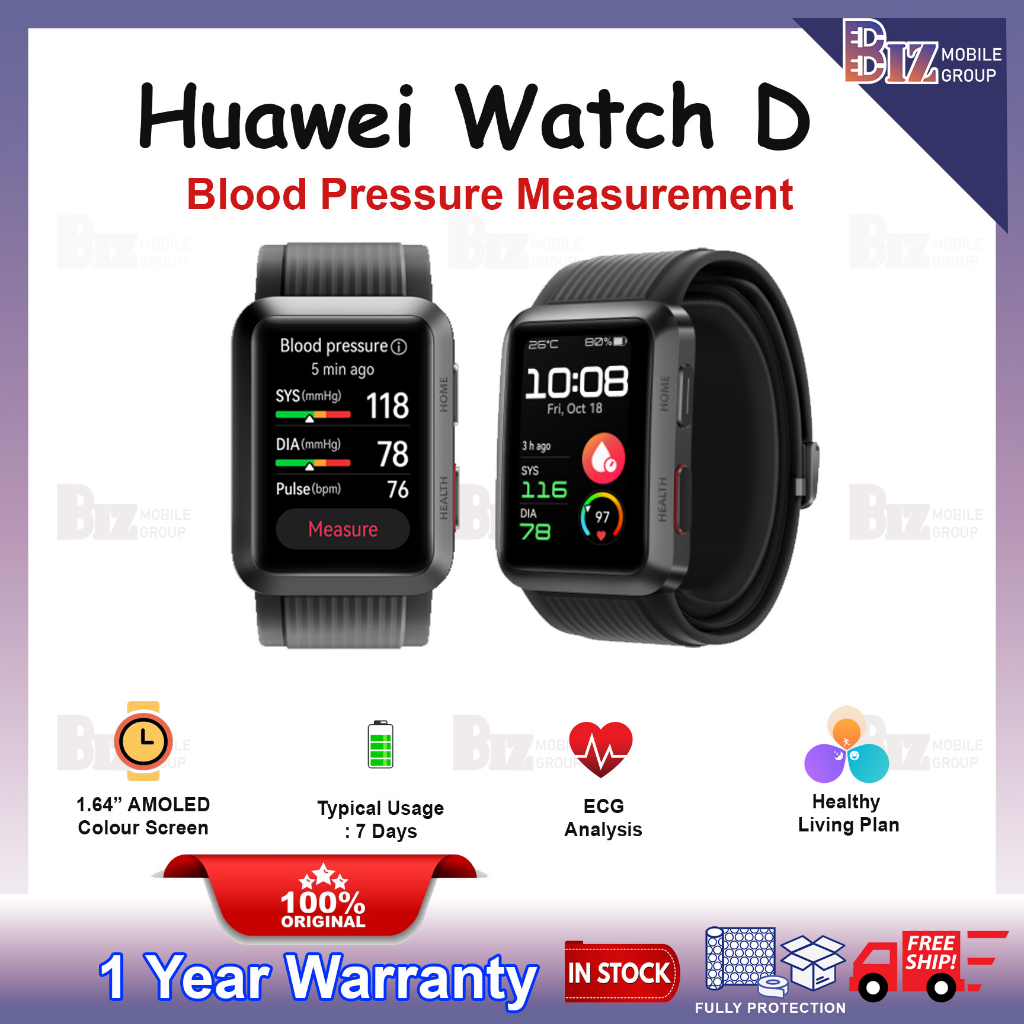 Huawei Watch D Huawei WatchD Blood Pressure Measurement ECG