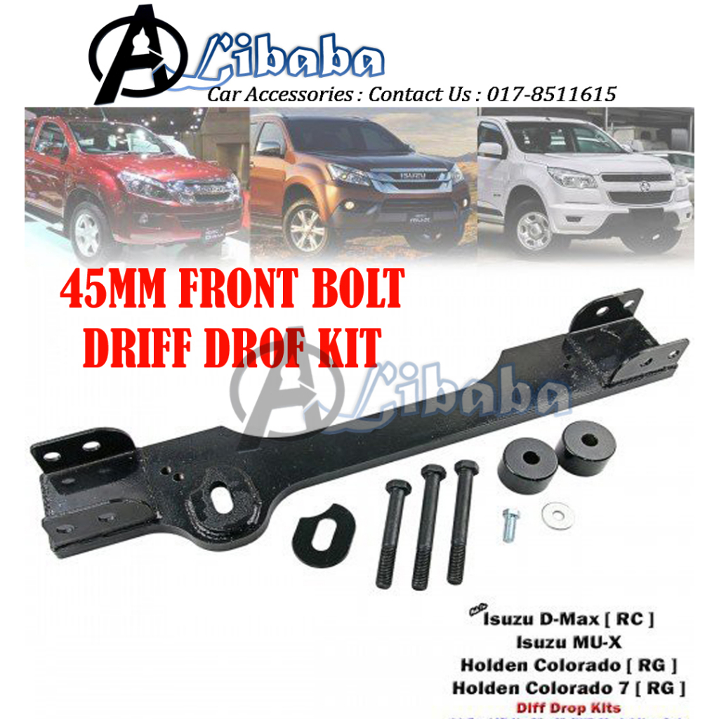 Isuzu DMax Dmax VCross MUX 2.5L 3.0L 4WD 4x4 20122019 Front Bolt On