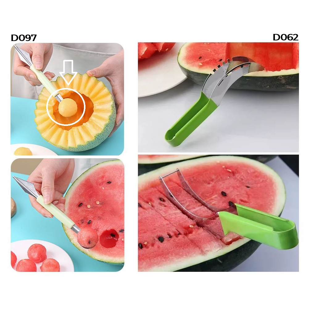 Dropship 1pc Watermelon Cutter Slicer, Stainless Steel Watermelon Cube  Cutter Quickly Safe Watermelon Knife, Fun Fruit Salad Melon Cutter For  Kitchen Gadget to Sell Online at a Lower Price