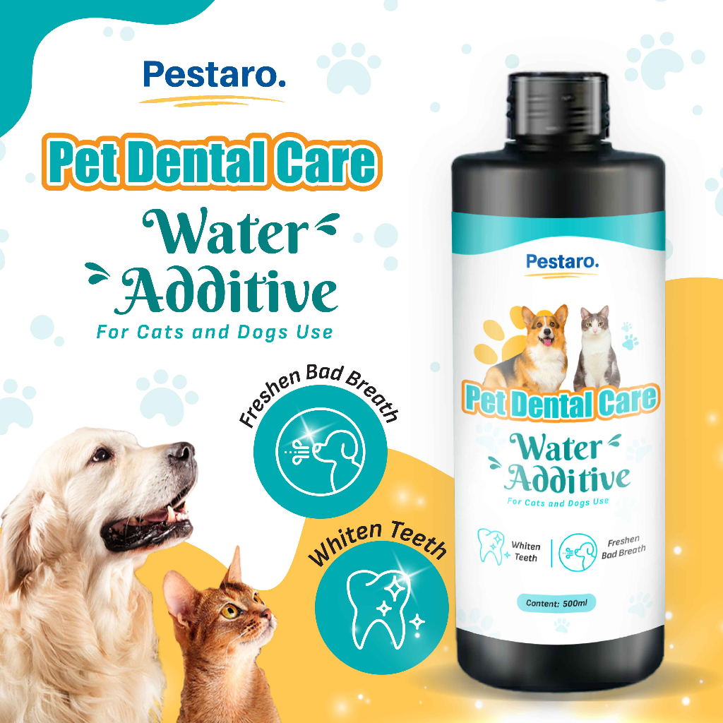 Pestaro Dental Care Water Additive Cat and Dog 250ml & 500ml Shopee