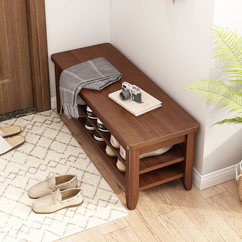 New Wooden Shoe Bench Shoe Rack with Sitting Function for Home Entryway ...