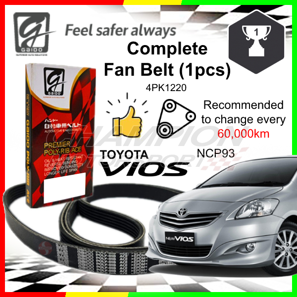 Mengenal Lebih Dalam Alternator Belt Vios: Fungsi, Masalah Umum, dan Cara Perawatan