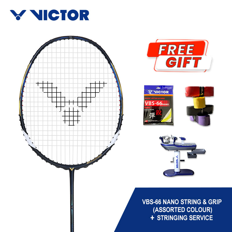 VICTOR 55th Bravesword 12 DLUX GB Badminton Racket BRS-12 DLUX GB ...