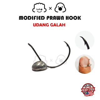 PESCA - THE ANGLAR Galah Hook (4206) Size 01 02 03 04 05 Super Sharp Prawn  Hook Fishing Hook Fish Hook Mata Udang