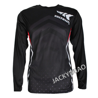 SIZE M - XL) MEN JERSEY T-SHIRT FISHING ABU GARCIA LONG SLEEVES (BAJU JERSI  LELAKI LENGAN PANJANG PANCING SUKAN) LTX