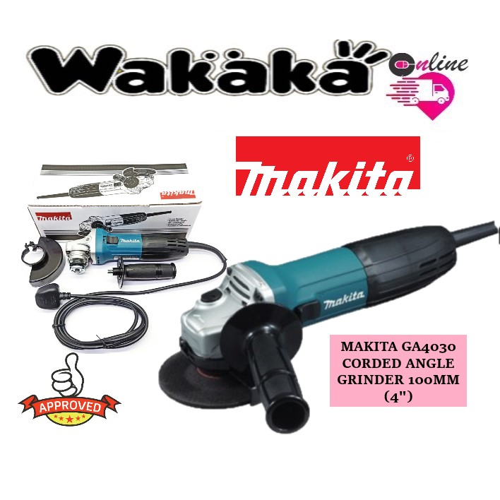 MAKITA GA4030 CORDED ANGLE GRINDER 100MM (4") Shopee Malaysia