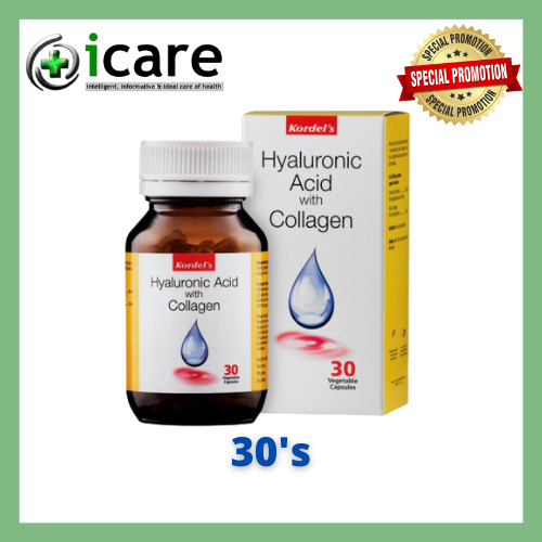 KORDEL'S HYALURONIC ACID WITH COLLAGEN 30'S ( EXP DATE 03/2026
