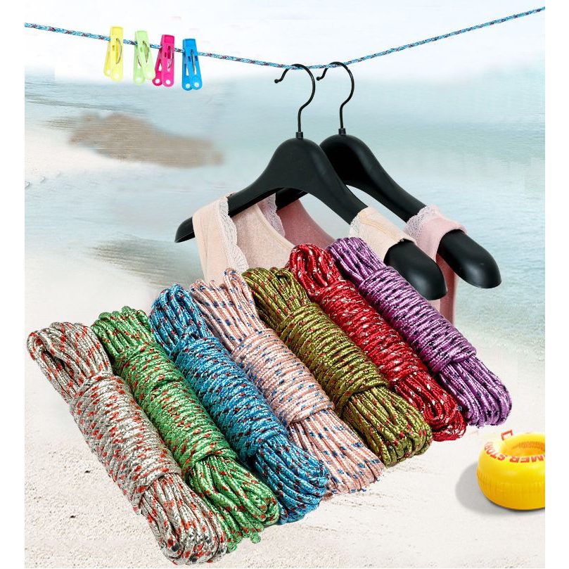 10 Meter Nylon Rope 5mm width Hang Clothes Tali Gantung Baju Tali Sidai ...