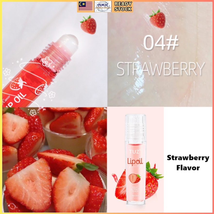 Fruity Lipgloss Lip Tuz Lip Gloss Shiner Moisturizer Oil Clear Glossy Repair Cracked Dry Lips 1528