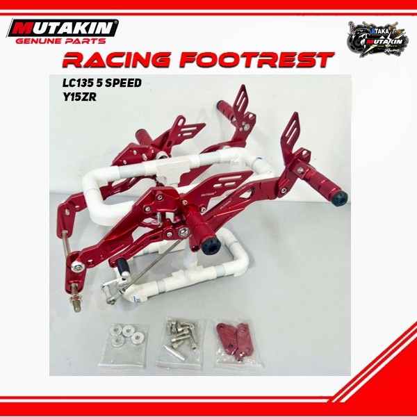 MUTAKIN YAMAHA Y15 Y15Z Y15ZR LC135 5S SPEED FOOTREST RACING ALLOY