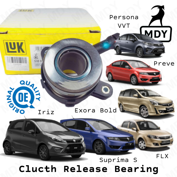 LUK Clutch Release Bearing Saga FLX Exora Bold Preve Suprima S Iriz New