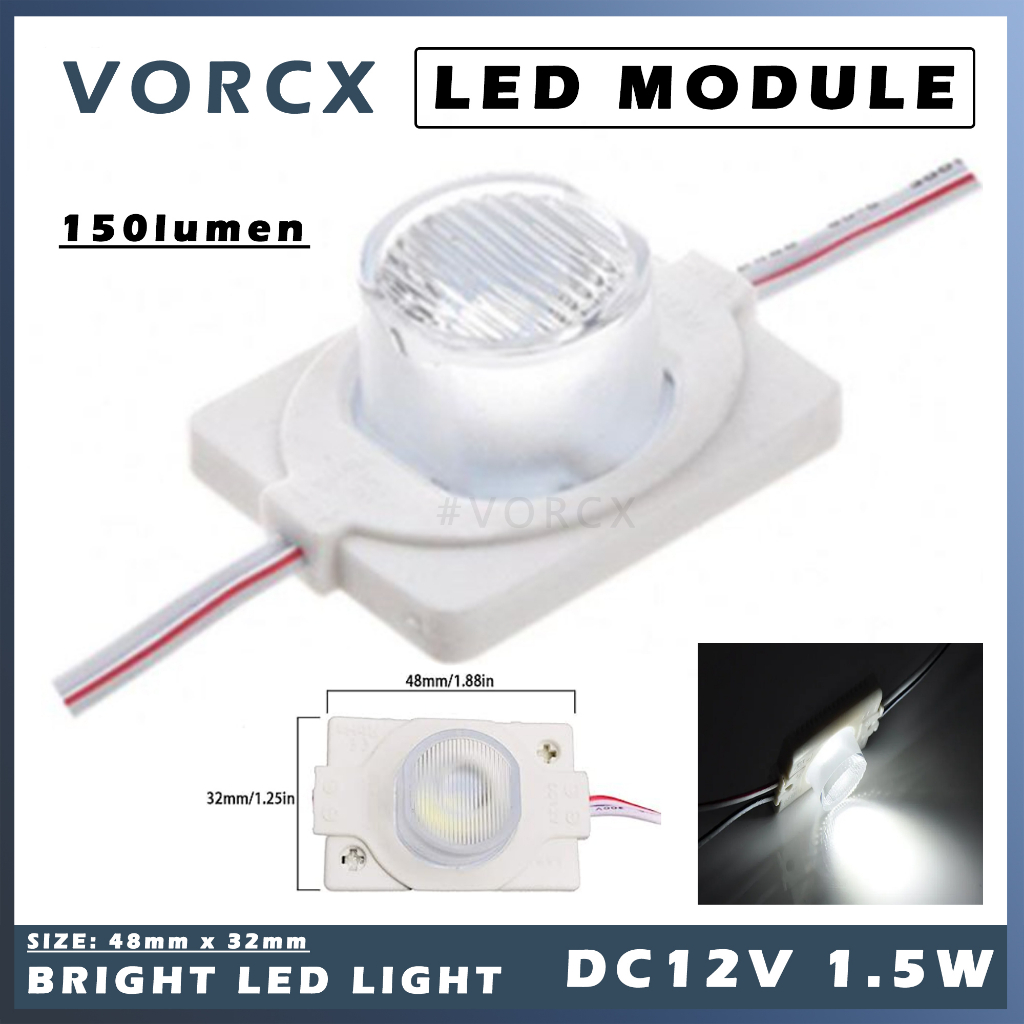 1LED 2W Signboard Advertisement Cabinet Car LED Module Big Single DC12V ...