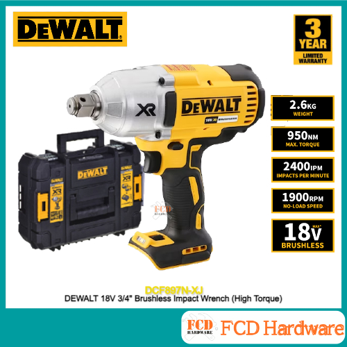 DEWALT DCF897NT-XJ 3/4