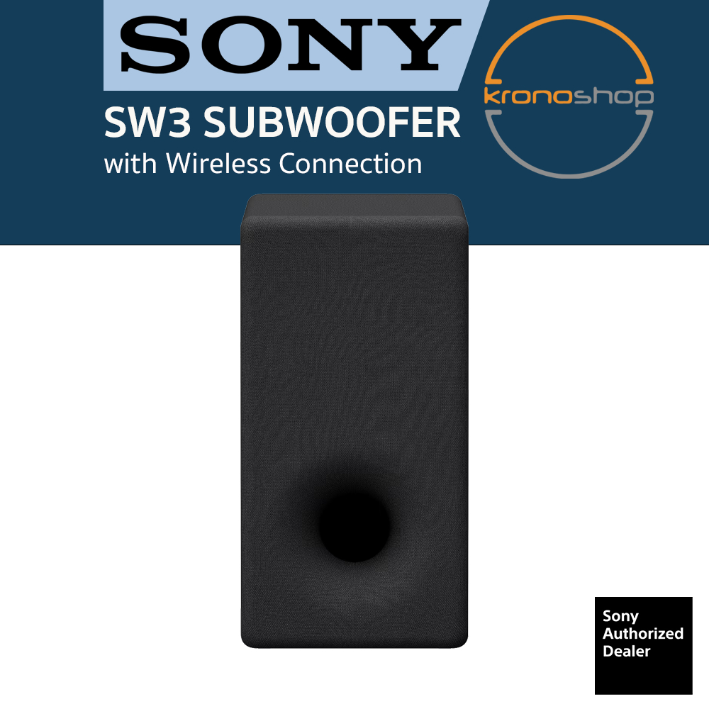 Sony SASW3 200W Additional Wireless Subwoofer With Omnidirectional ...