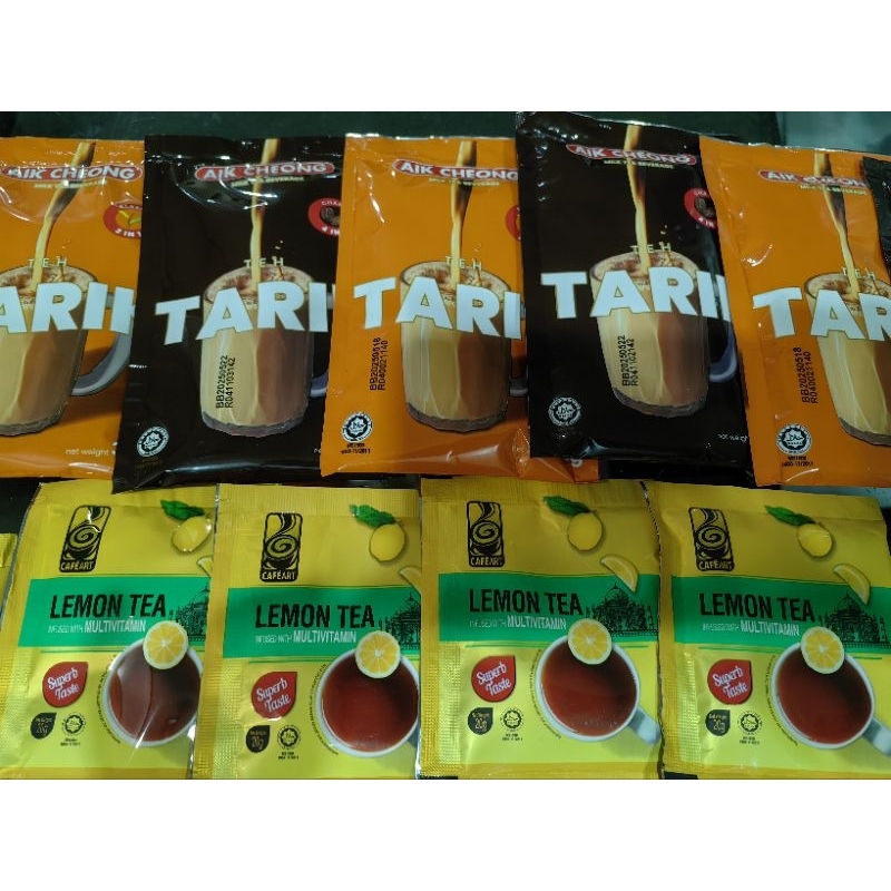 Aik Cheong Milk Tea Teh Tarik Cham 4in1 Teh Tarik Klasik Classic 3In1