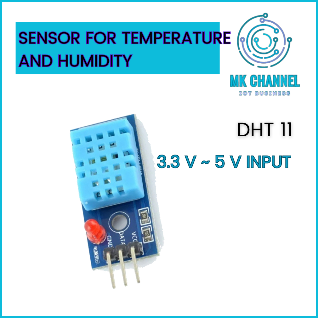 Temperature And Humidity Sensor Dht11 Shopee Malaysia 5242