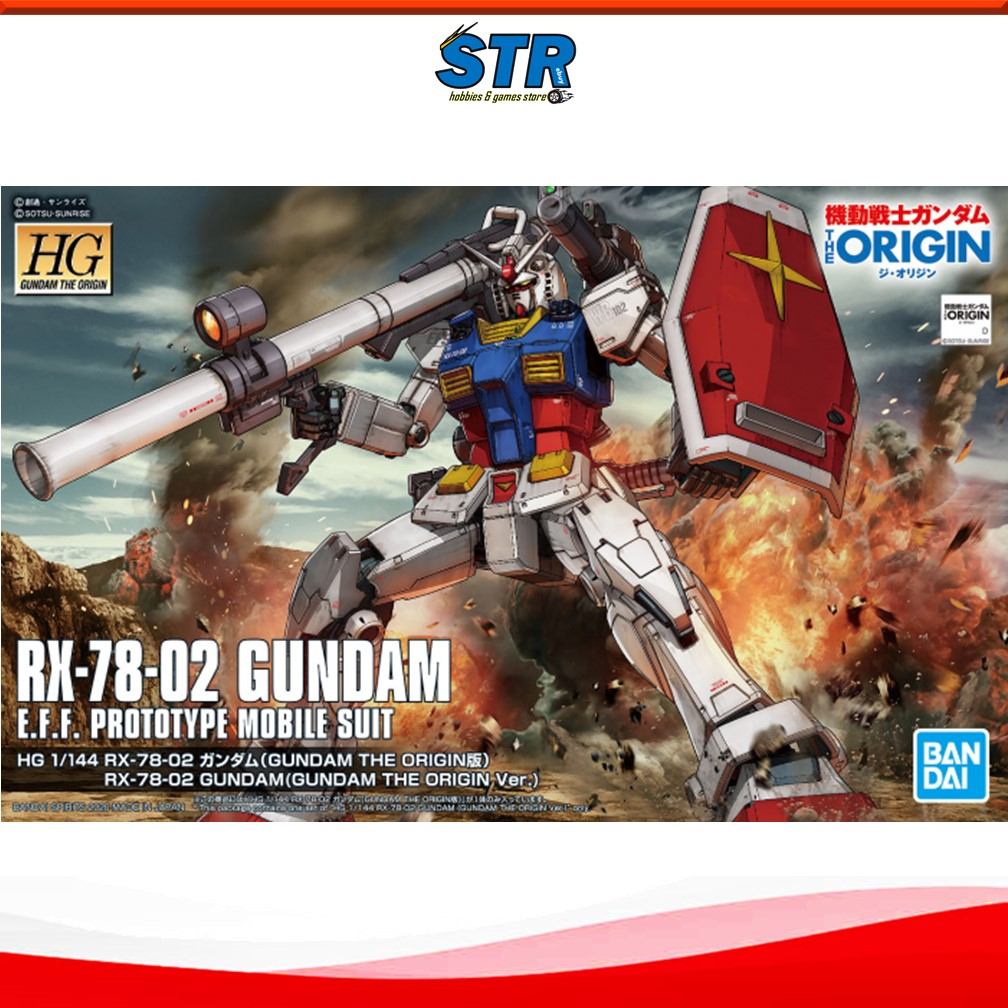 BANDAI 1/144 HG [026] RX-78-02 Gundam (Gundam The Origin Ver.)