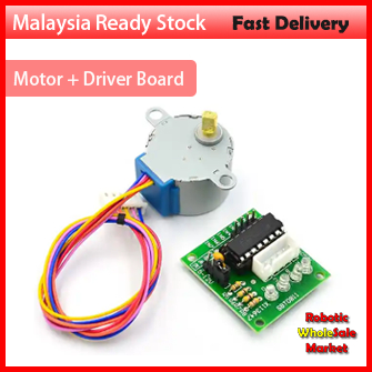 1set 28BYJ-48-5V 4 phase Stepper Motor + Driver Board ULN2003