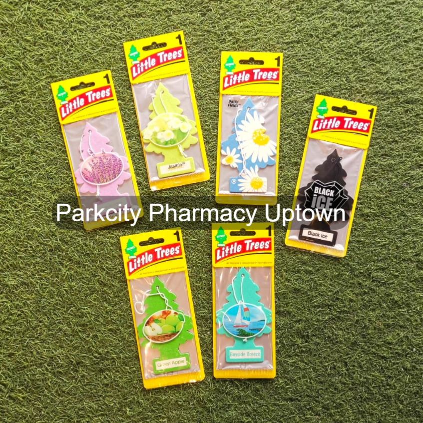 Little Trees Car Air Freshener 1s - Green Apple/ Jasmine/ Lavender ...