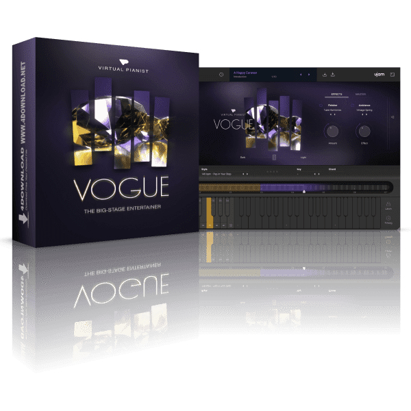 🎹 Virtual Pianist VOGUE v1.0.0 Full version VSTi, AAX x64 🎵 uJAM (Win