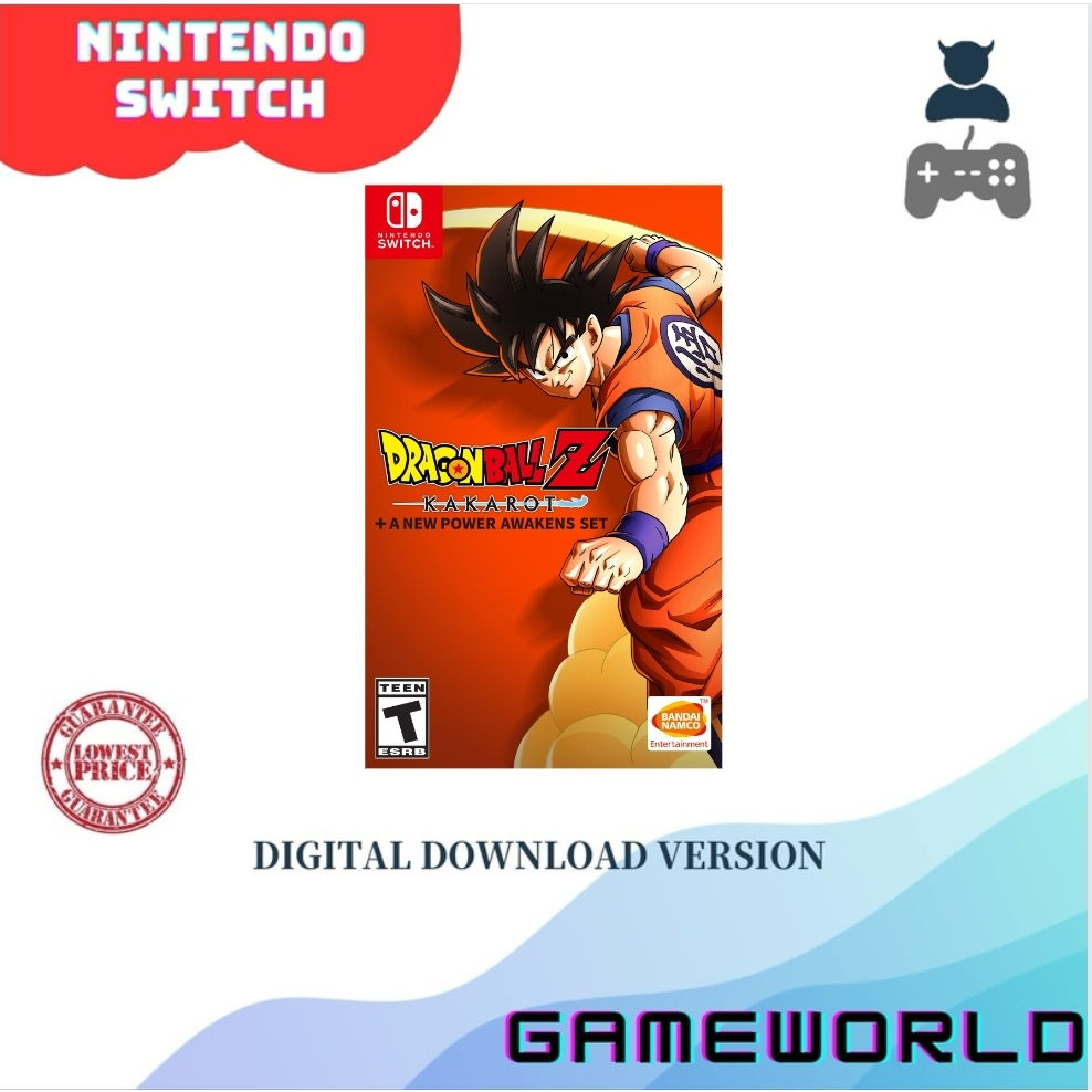 【NINTENDO SWITCH】Dragon Ball Z Kakarot Digital Download Games Normal