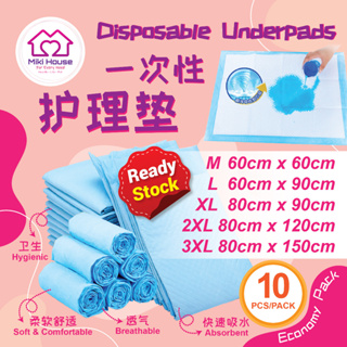 Disposable Underpad,15PCS/Bag Super Absorbent Disposable Urine Pad