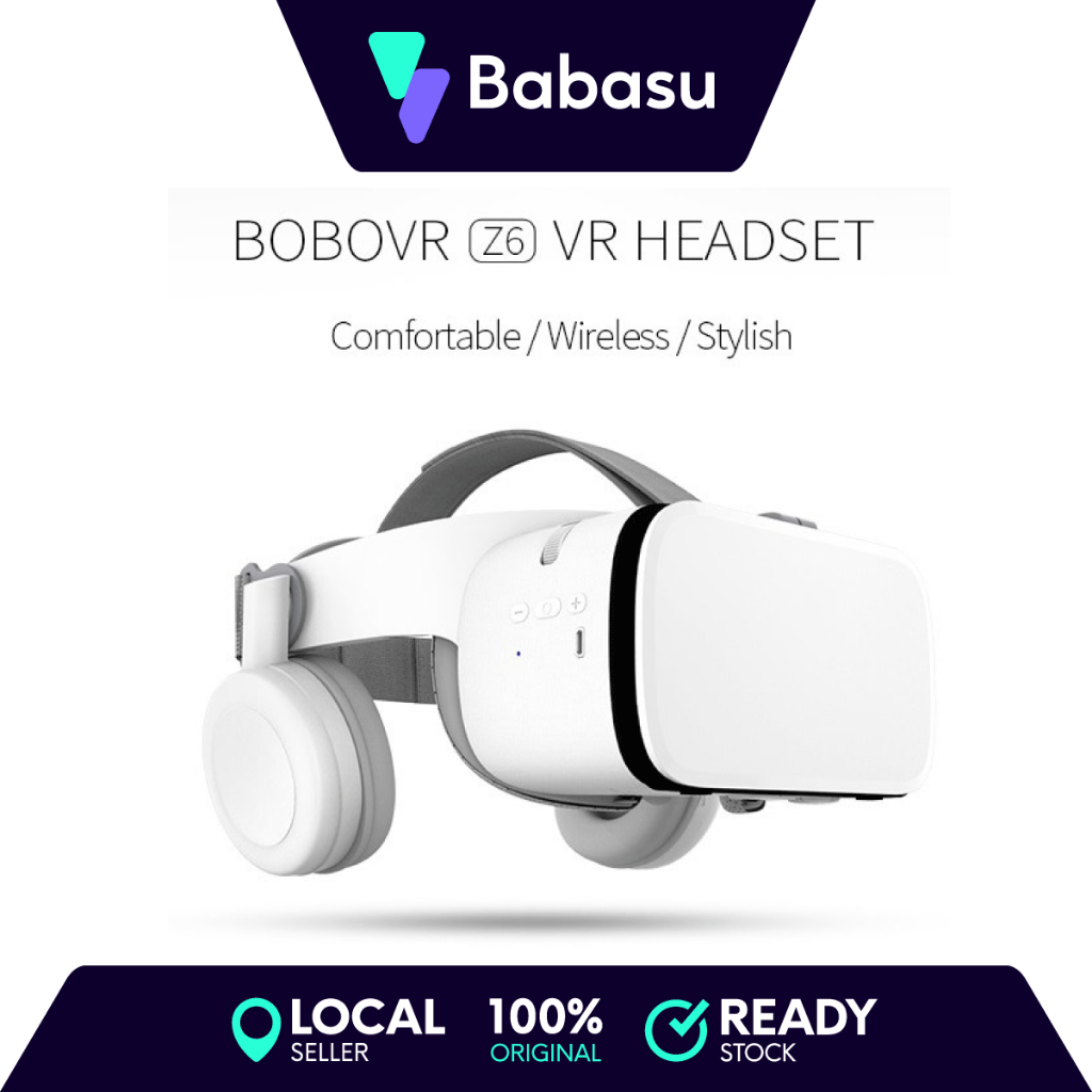 Newest Bobovr Z6 VR Glasses, Wireless Bluetooth Headset Goggles