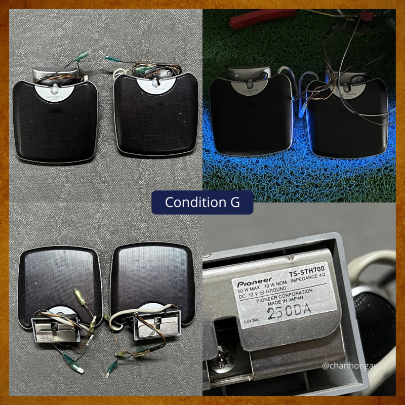 Pioneer　TS-STH700 Pioneer Carrozzeria TS-STH700 Satellite Speaker [USED] | Shopee