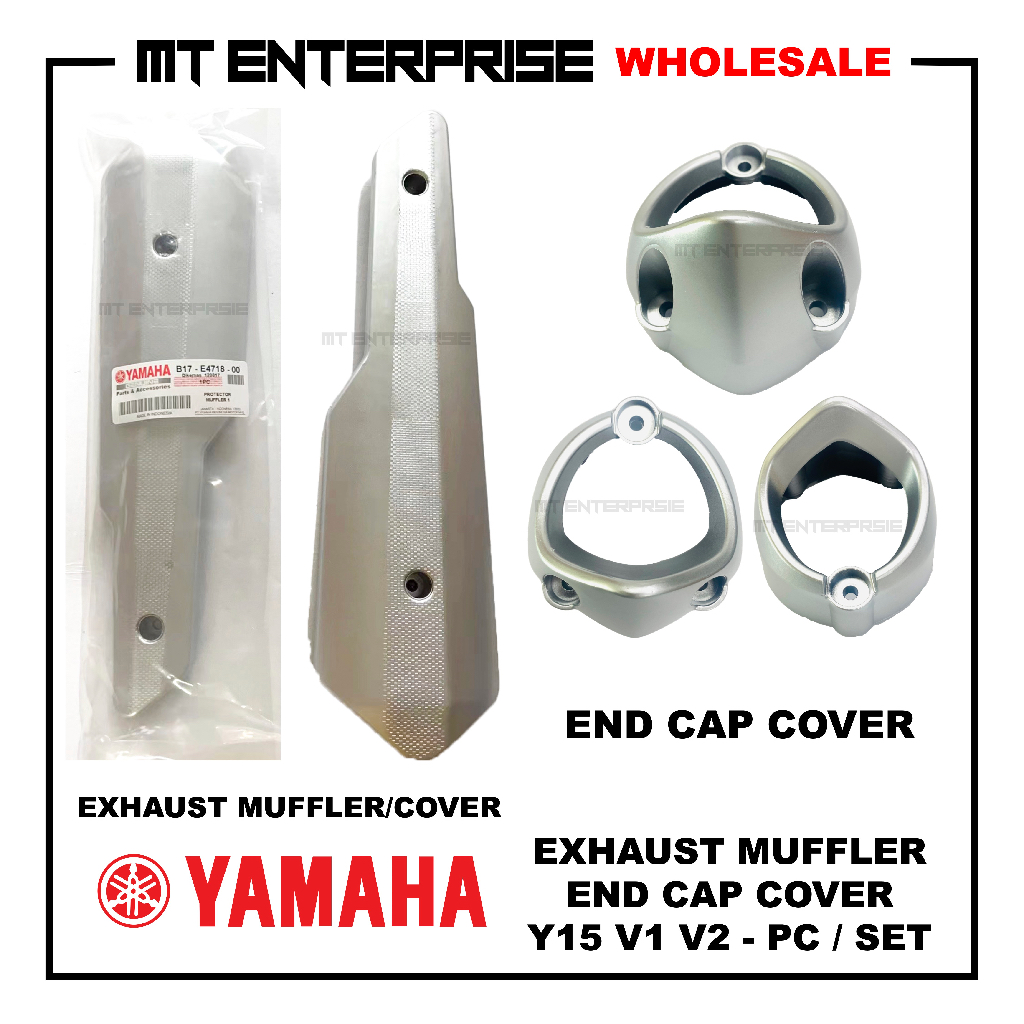 IMPORTED Yamaha INDO QC Ori Exhaust Muffler/Cover / End Cap Cover