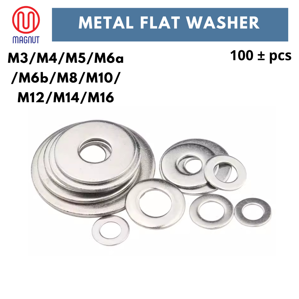 M3/M4/M5/M6/M8/M10 Flat Washer Galvanized Metal Flat Washer Metal plain