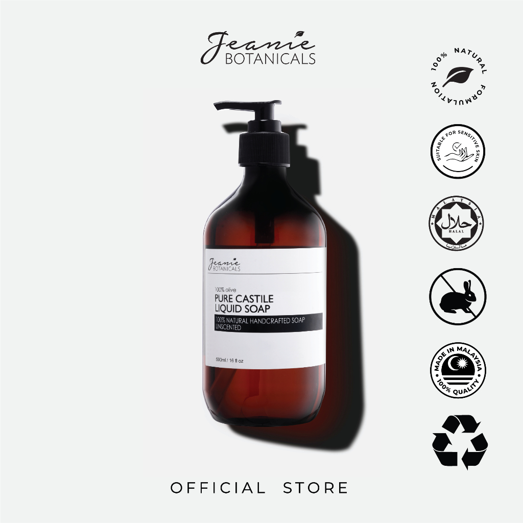 Pure Castile Liquid Soap Unscented (Expiry: June 2026) | Shopee Malaysia