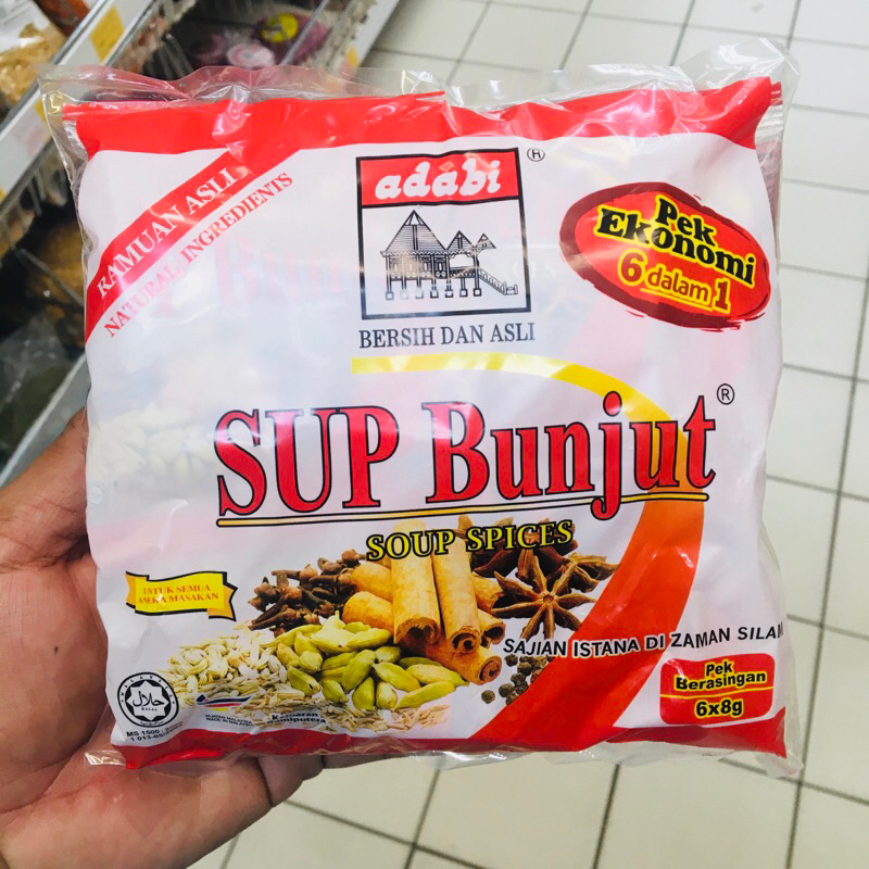 Sup Bunjut Adabi Pek Ekonomi 6 in 1 | Shopee Malaysia