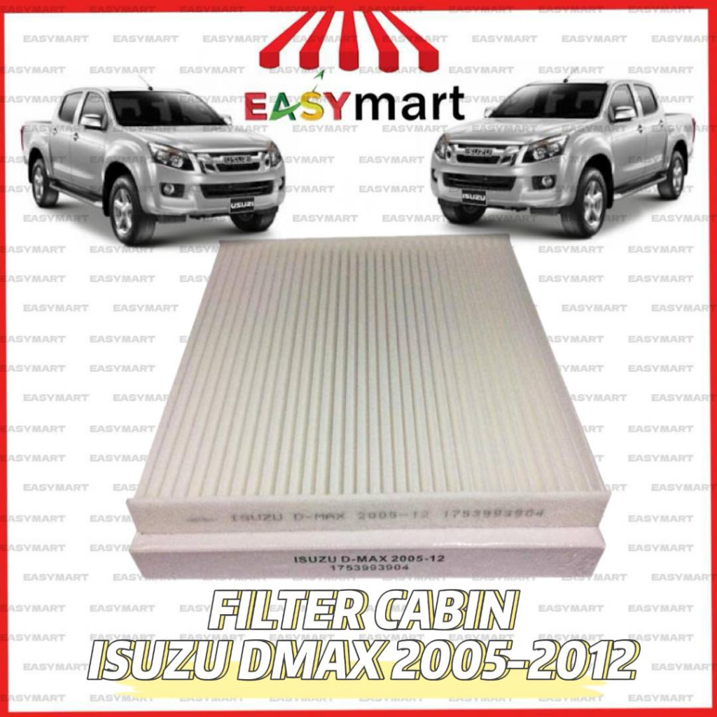 ISUZU DMAX 20052012 FILTER AIR CABIN Shopee Malaysia
