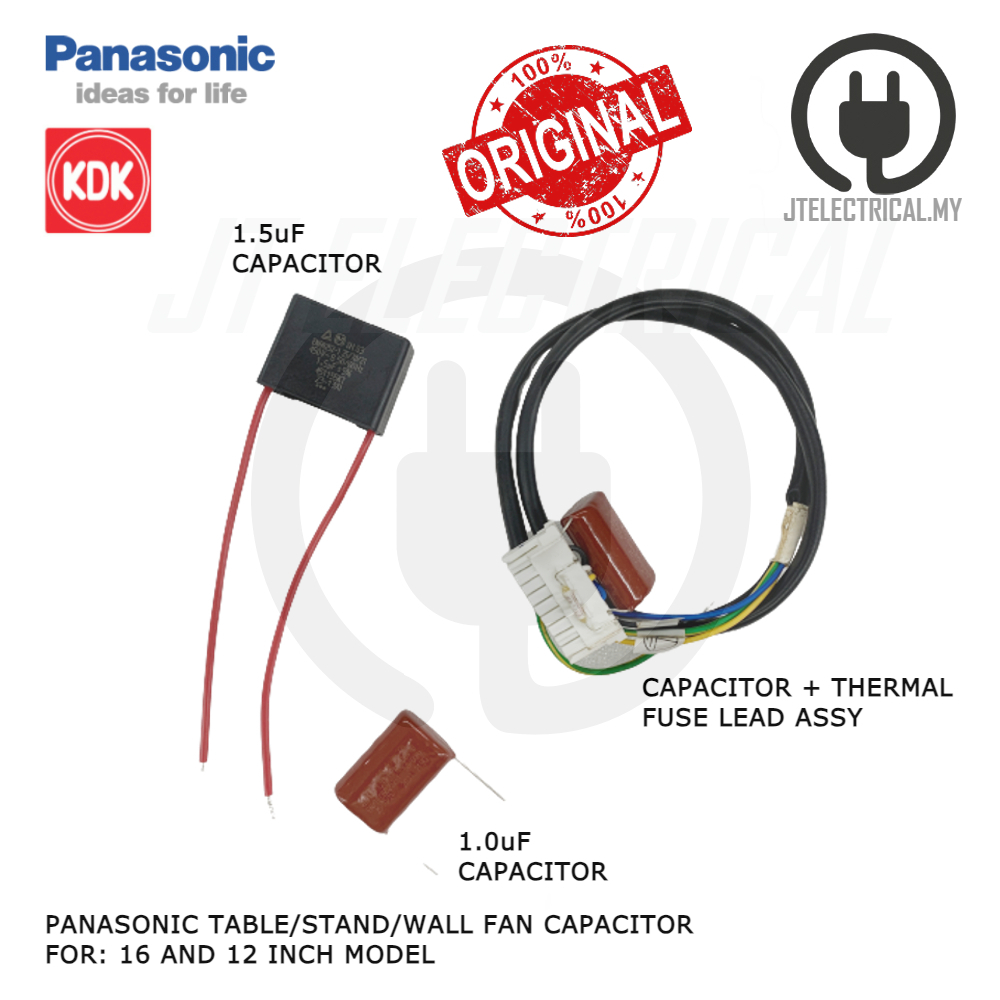 Panasonic / KDK Fan Motor Capacitor FMN304 FMN404 FMX405 FMT405 F