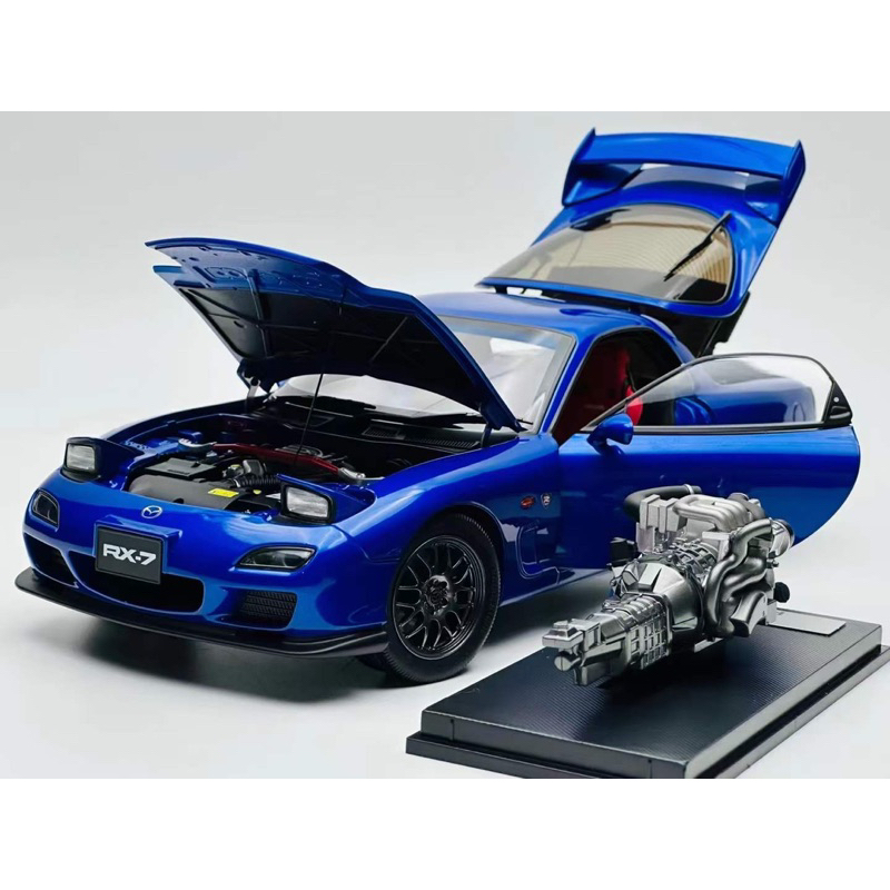 Polar Master 1/18 Mazda FD3S RX7 Spirit R with Engine | Shopee Malaysia