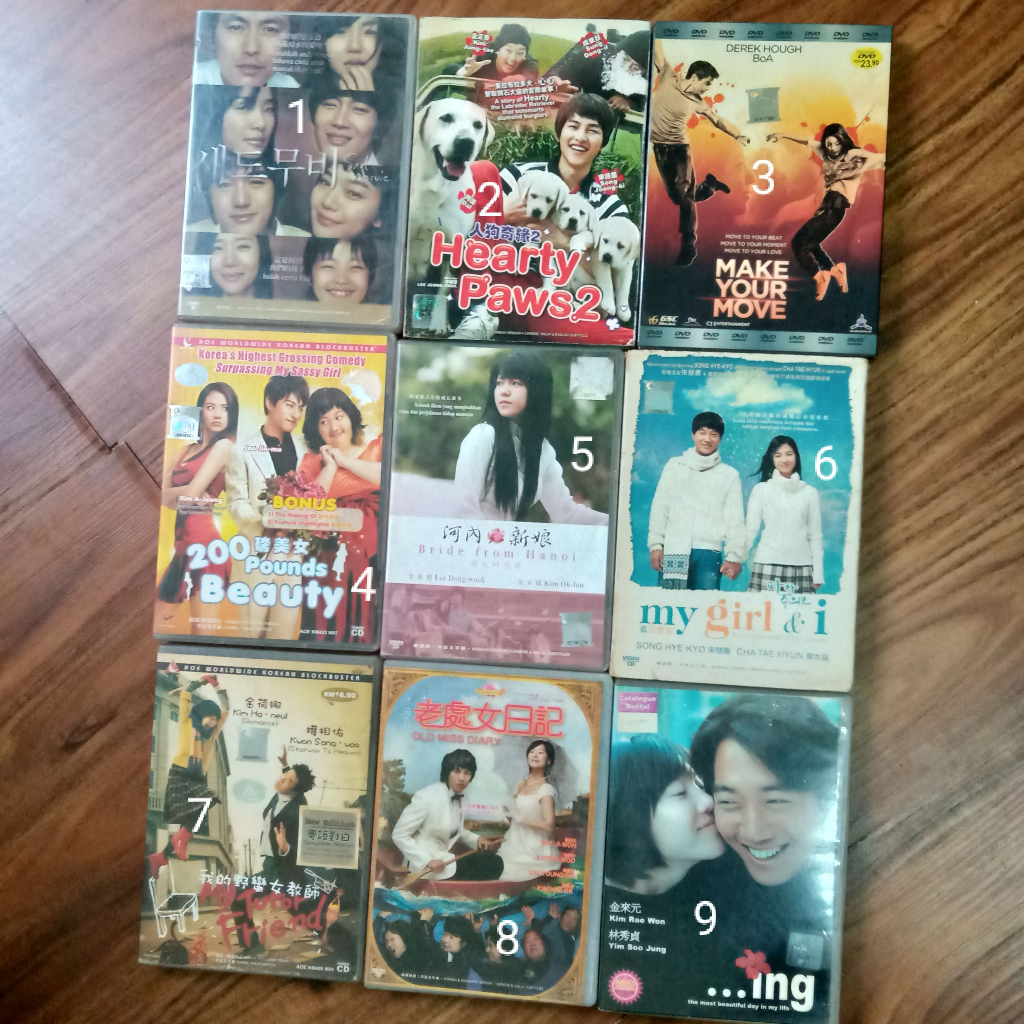 Korean/Chinese/Japanese Movies CD & DVD | Shopee Malaysia