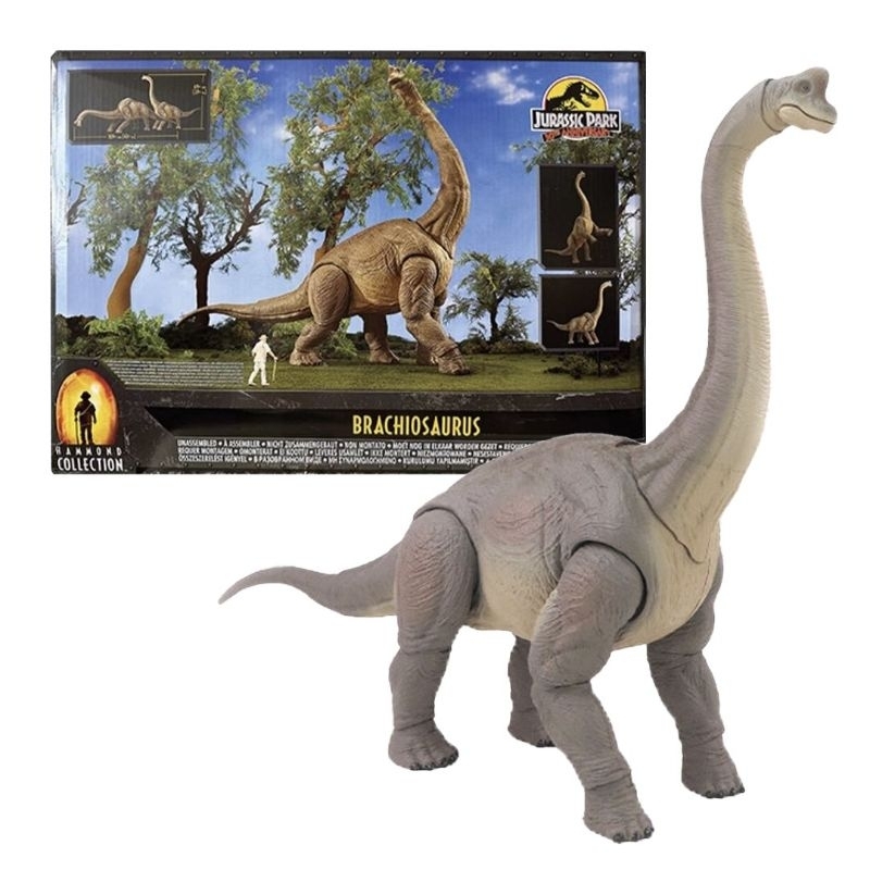 Mattel Jurassic World Hammond Collection Brachiosaurus | Shopee Malaysia